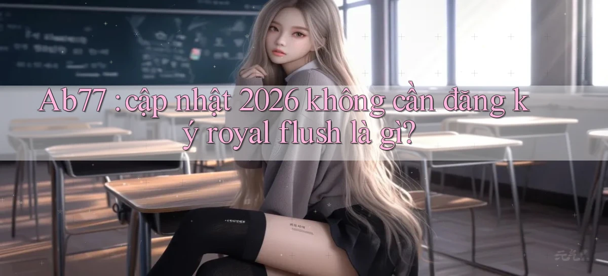 Ab77 cập nhật 2026 không cần đăng ký royal flush là gì
