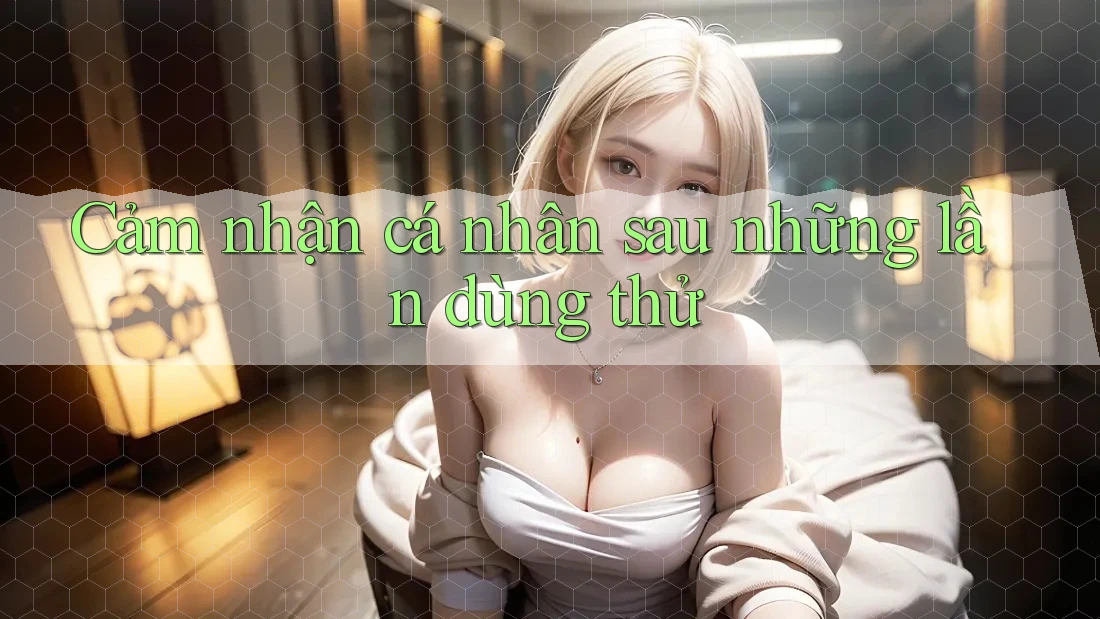 Cảm nhận cá nhân sau những lần dùng thử