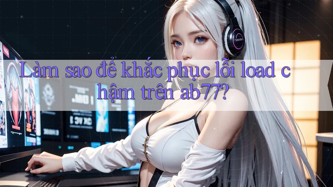 Làm sao để khắc phục lỗi load chậm trên ab77? Làm sao để khắc phục lỗi load chậm trên ab77?