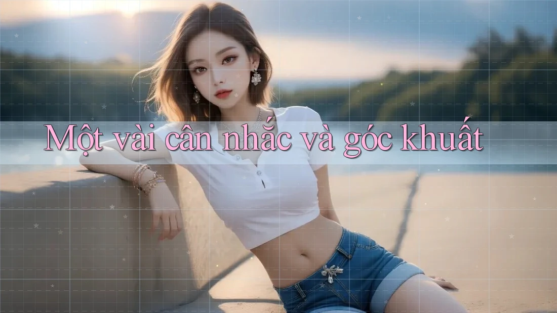 Một vài cân nhắc và góc khuất