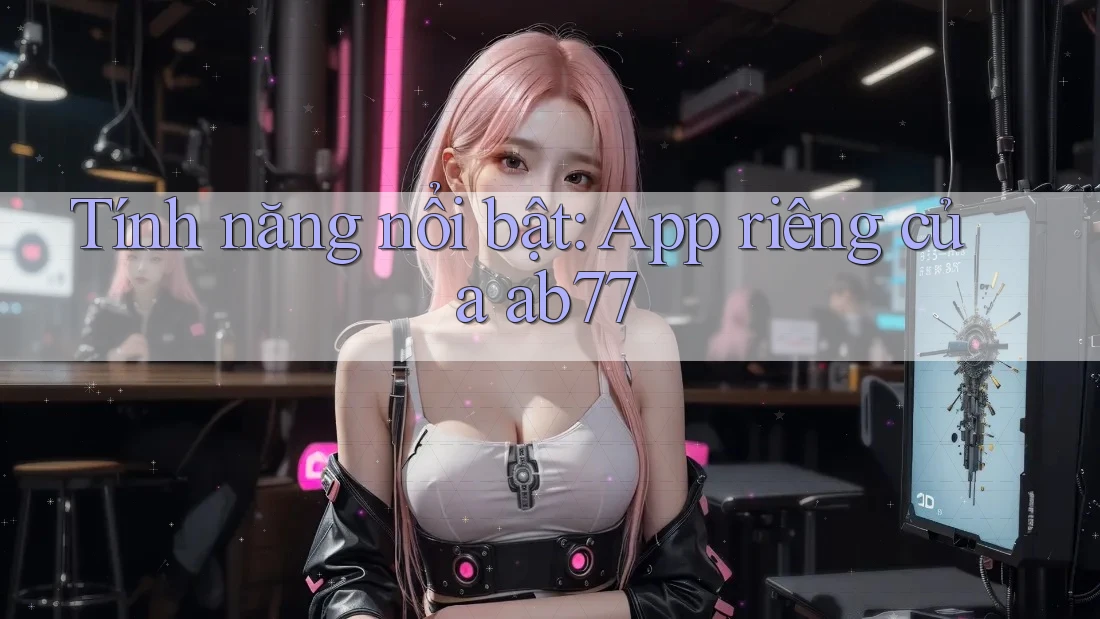 Tính năng nổi bật: App riêng của ab77